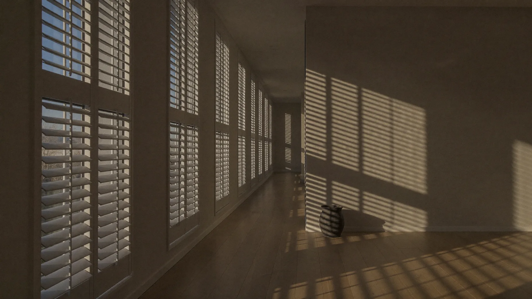 Plantation shutters